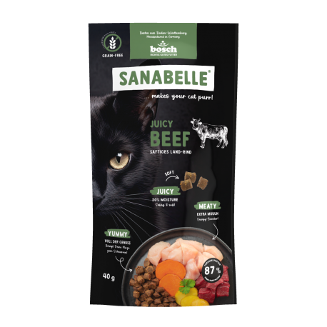 Sanabelle Juicy su jautiena 40g
